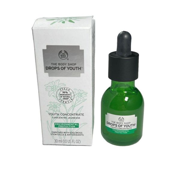 The Body Shop DROPS OF YOUTH Concentrate Serum Vegan Environmental Protection - Picture 3 of 6